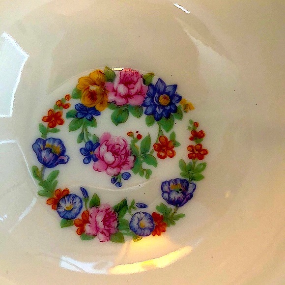 EUC- Theodore Haviland Limoges Double Handled Bouillon & Under Plate - Picture 7 of 12